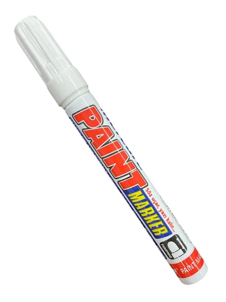 Mercure Paint Marker Beyaz Bilyalı Kalem ürün görseli 1