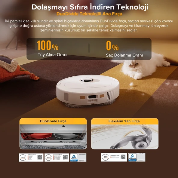 Qrevo C Akıllı Robot Süpürge - Resim 6