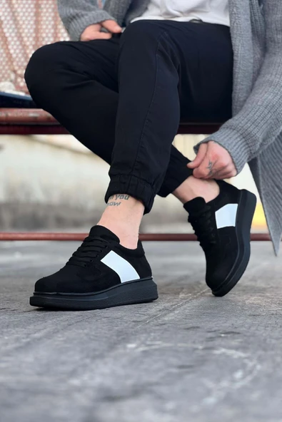 Kömür Süet Erkek Casual Ayakkabı - Resim 2