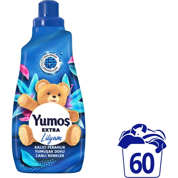Yumoş Extra Konsantre Çamaşır Yumuşatıcı Lilyum 1440 ml 60 Yıkama ürün görseli 1