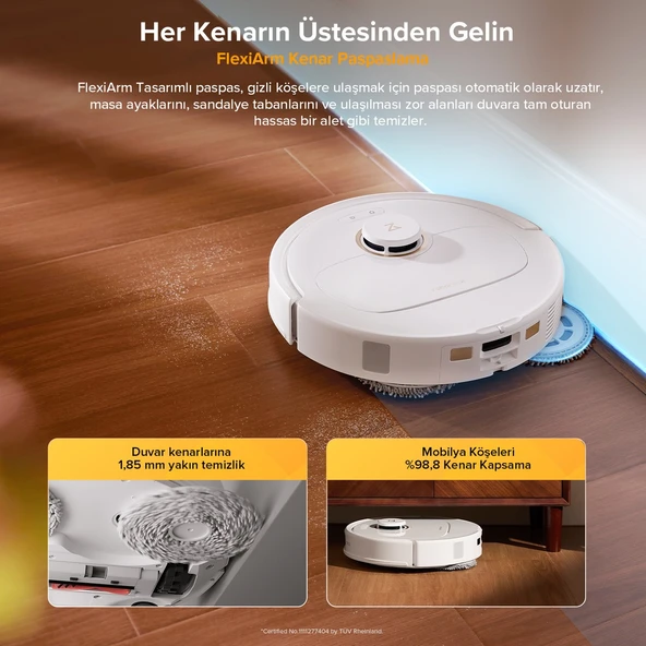 Qrevo C Akıllı Robot Süpürge - Resim 5
