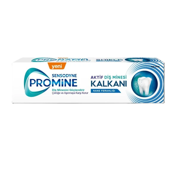 Sensodyne Promine Aktif Diş Minesi Kalkanı Nane Ferahlığı Diş Macunu 75 ml ürün görseli 1