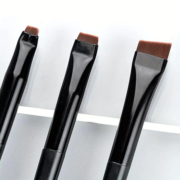 3B Trend Açılı Eyeliner Fırçası Açılı Gölgelendirme Fırçası ürün görseli 1