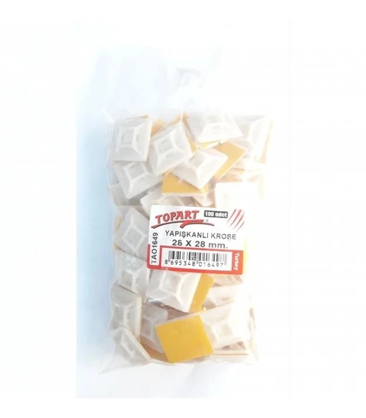 Topart 01649 28X28 Yapışkan Kroşe (100 Adet) ürün görseli 1