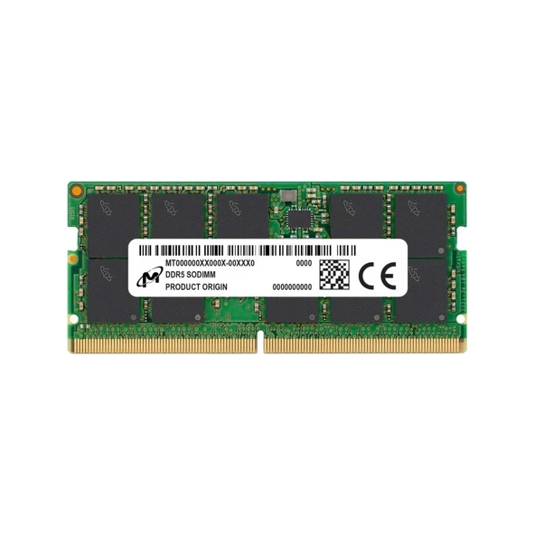 MICRON 8GB 4800MHz DDR5 NOTEBOOK RAM MICSO4800/8 ürün görseli 1