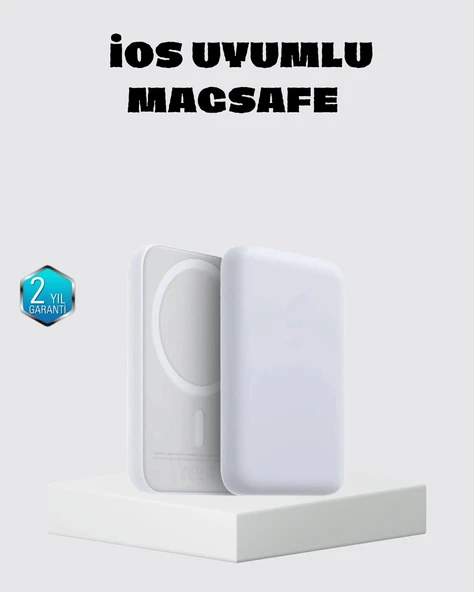 MagSafe 15W Kablosuz Hızlı Şarj, Lightning Girişli Taşınabilir Batarya ürün görseli 1