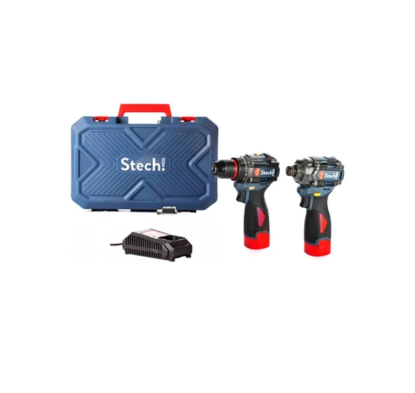 Stechend SXS201 Darbeli Mini Set Vidalama 16V 2.0AH ürün görseli 1