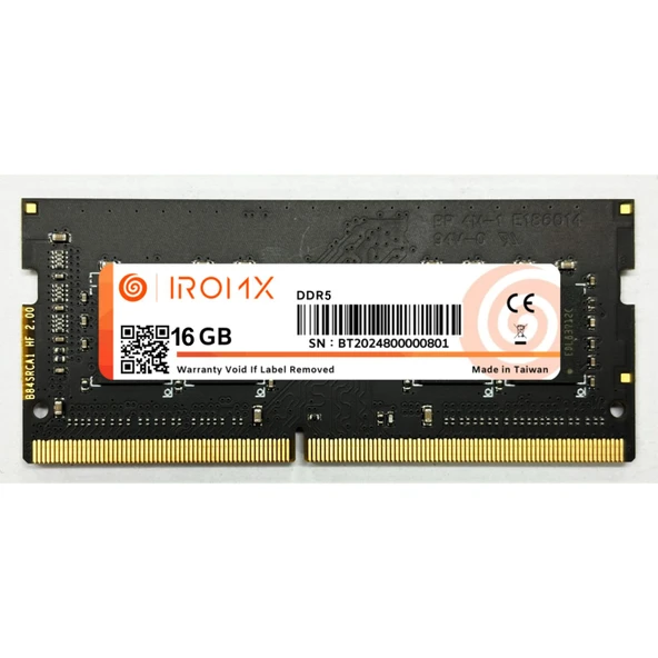 IROMX 16GB 4800MHz DDR5 NOTEBOOK RAM ürün görseli 1