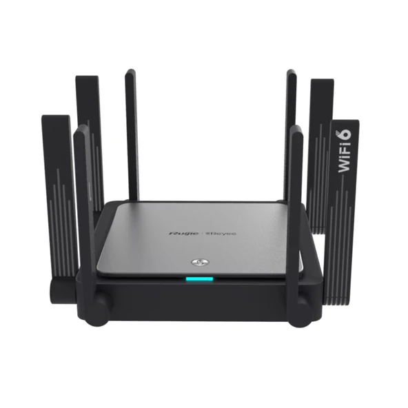 RUIJIE REYEE EW3200GX PRO WIFI 6 3200MBPS 4 PORT 4 LAN / 1 WAN 8 ANTEN 2.4GHz - 5GHz ROUTER ürün görseli 1