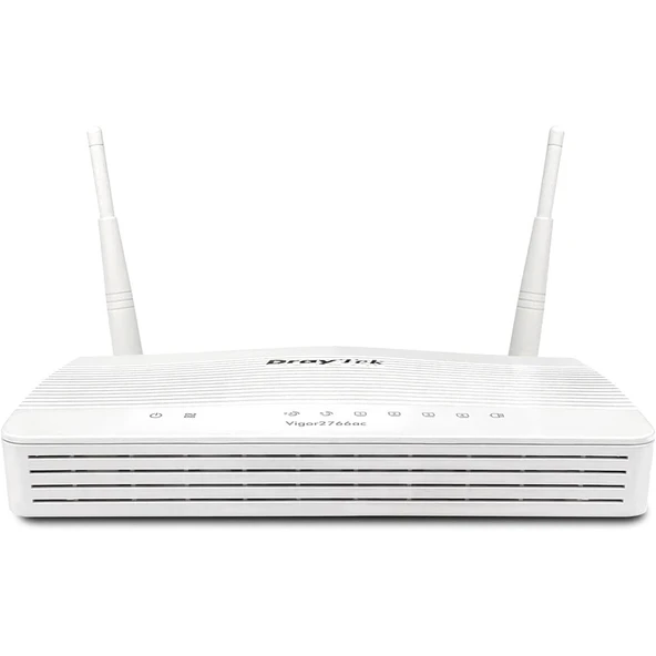 BIGBOY DRAYTEK VIGOR 2766AC GFAST 4 PORT 2 ANTEN IKEv2 SSL /OPEN VPN KABLOSUZ VDSL2/ADSL2+ MODEM ROUTER ürün görseli 1