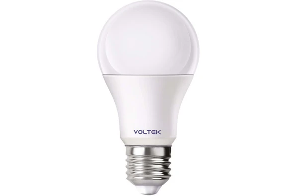 Voltek 9W Led Ampül Beyaz 6500K 10'lu Paket ürün görseli 1