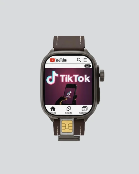 SIM Kartlı Akıllı Saat GPS WiFi Bluetooth Destekli - Resim 3