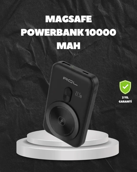 MagSafe Uyumlu Kablosuz Powerbank Taşınabilir Hızlı Şarj ürün görseli 1
