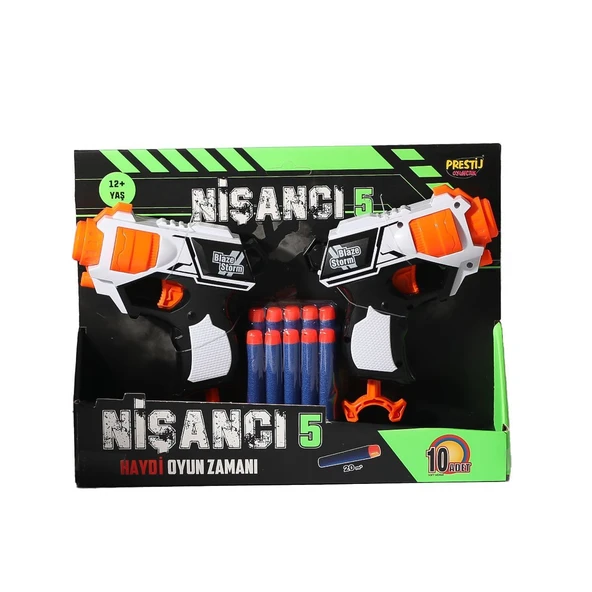 6060 2li Nişancı Dart Fırlatıcı -Prestij ürün görseli 1