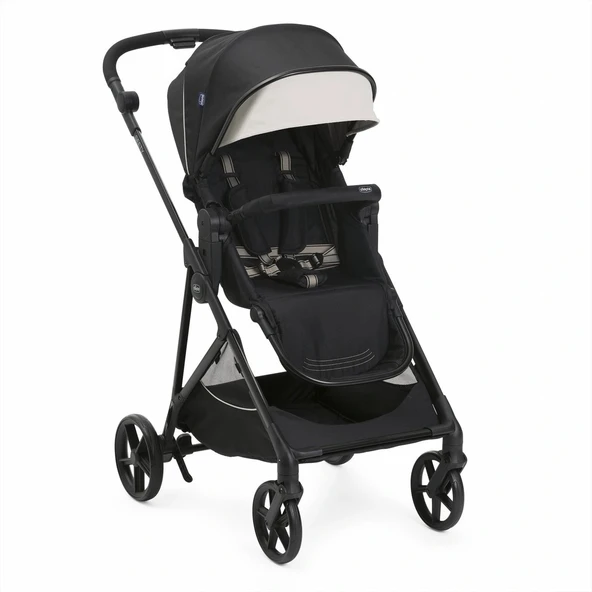 Chicco Seety Çift Yönlü Bebek Arabası - Etna Black ürün görseli 1