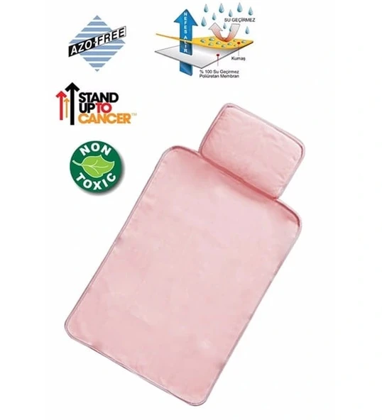 Sema Baby Pratik Alt Açma Minderi - Pembe ürün görseli 1