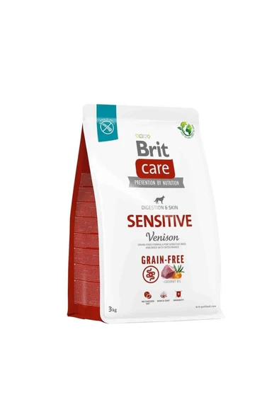 Brit Care Sensitive Geyikli Ve Patatesli Tahılsız Köpek Maması 3kg ürün görseli 1