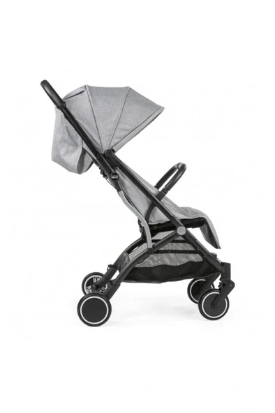 Chicco Trolley Me Bebek Arabası Light Grey - Resim 2