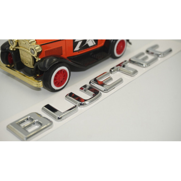 Bluetec Bagaj Krom ABS 3M Yazı Logo - Resim 4