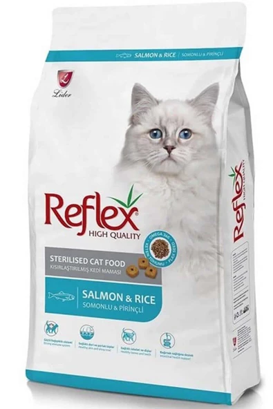 Reflex sterilised somonlu kısırlaştırılmış 15kg kedi maması ürün görseli 1