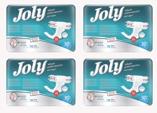 Joly YETİŞKİN BEZİ MEDIUM 120 ADET ürün görseli 1