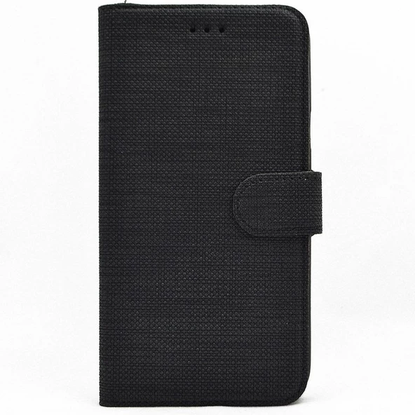 Gpack General Mobile Gm 8 Kılıf Standlı Kartvizitli Exclusive Spor Cüzdan Siyah ürün görseli 1