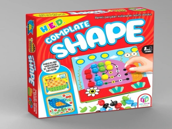 Complate Shape Renklerle Zekanı Konuşturma Oyunu - Resim 2