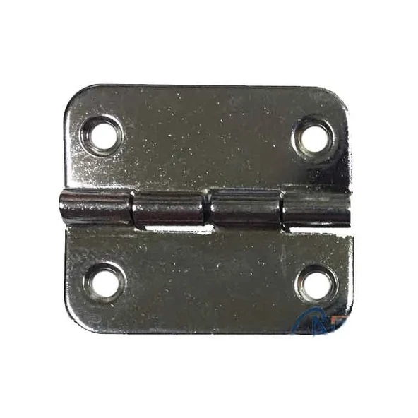 Havşalı Menteşe - Büyük, 25x30mm, Nikel, 100 Adet ürün görseli 1