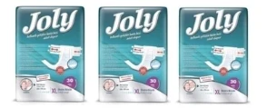Joly Belbantlı Ekstra Büyük Boy XL 30'lu 3 Adet Hasta Bezi ürün görseli 1