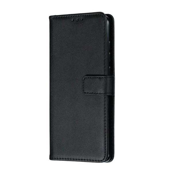 Gpack Samsung Galaxy A31 Kılıf LocaL Cüzdan Standlı Kartvizitli Siyah ürün görseli 1