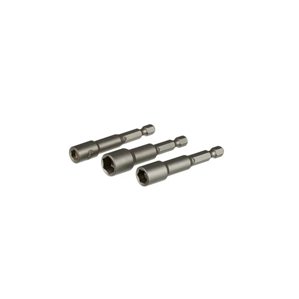 Manyetik Somun Adaptörü - 3 Lü Set 6,8,10x65 Mm ürün görseli 1
