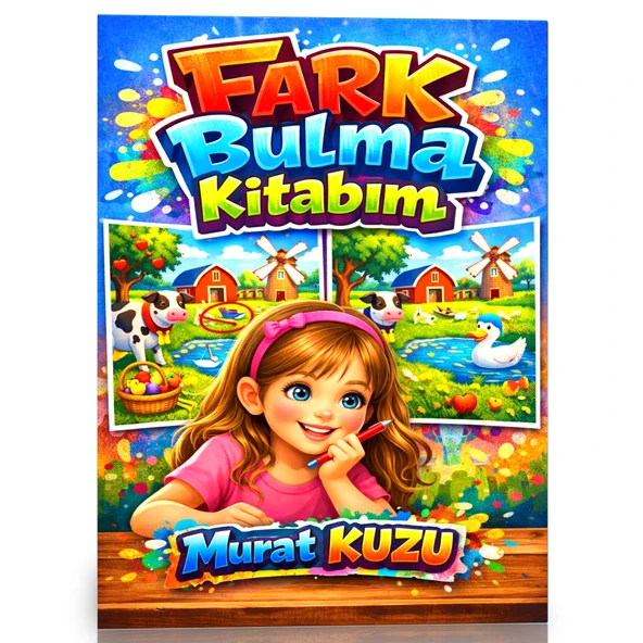 Fark Bulma Kitabım  Eğlenerek Öğrenmenin En Renkli Hali ürün görseli 1