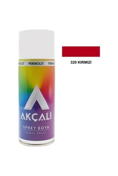 Akçalı 320 Kırmızı Sprey Boya 400 ml ürün görseli 1