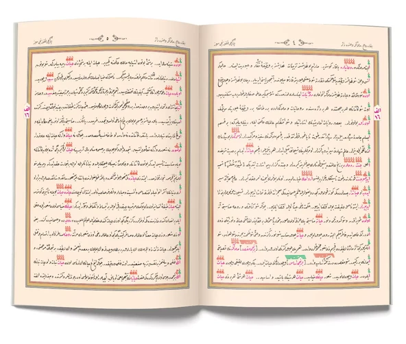 Tevafuklu Sözler Mecmuası Seti (Osmanlıca) - Resim 4