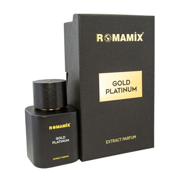 Romamix Gold Platinum Unisex Extract Parfümü 100 ml ürün görseli 1
