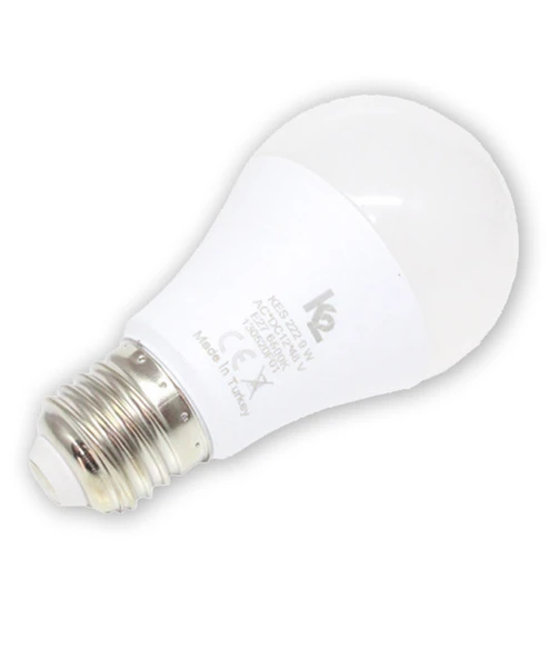 K2 Led Şarjlı Ampul E27 9W Beyaz  Kes075 ürün görseli 1