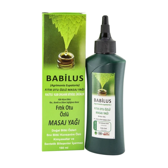 Babilus Fıtık Otu Özlü Ağrı Kesici Masaj Yağı 160 ml ürün görseli 1