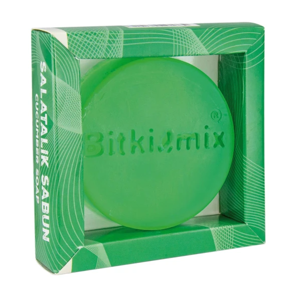 Bitkimix Gliserinli Şeffaf Salatalık Sabun 100 gr ürün görseli 1