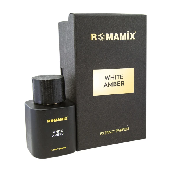 Romamix White Amber Unisex Extract Parfümü ürün görseli 1