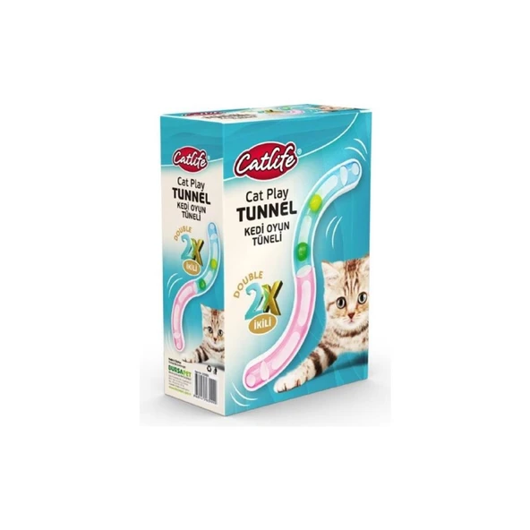 Cat Lİfe Kedi Oyun Tüneli 2'li ürün görseli 1
