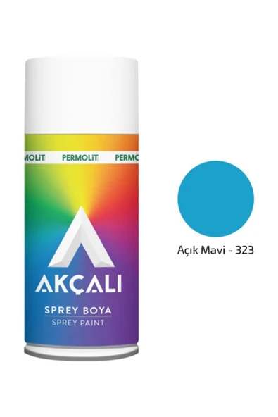 Akçalı Sprey Boya 400 ml 323 Açık Mavi ürün görseli 1