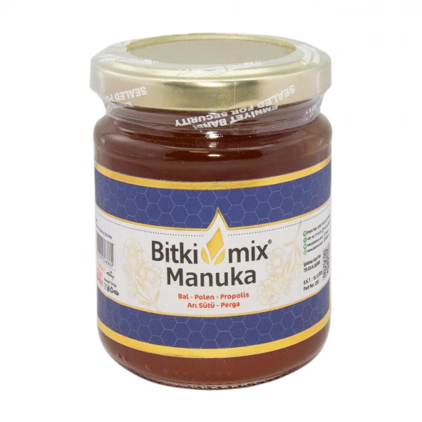 Manuka  Bal - Polen - Propolis - Arı Sütü - Perge  240 gr ürün görseli 1