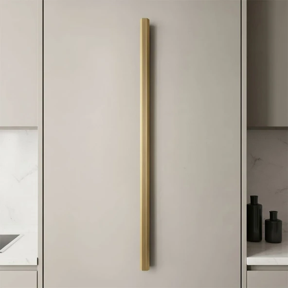 PTTAVM: TOROS Çizgili Soft Antik Sarı Çekmece Kulp 800 mm