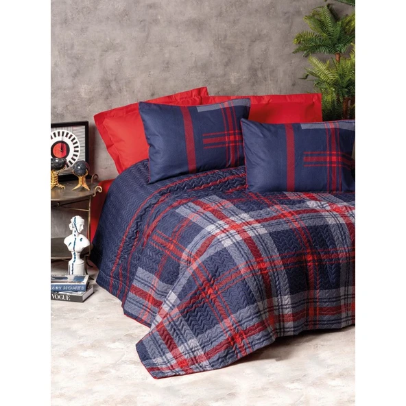 COTTON BOX MASCULINE COMPLETE SET TEK KISILIK ABEL KIRMIZI ürün görseli 1