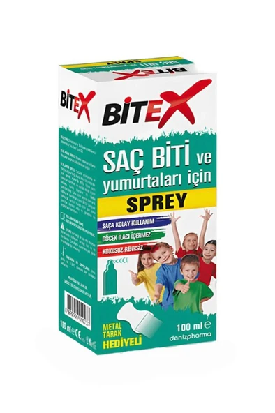 Bitex Bit Spreyi 100 ml - Metal Tarak Hediyeli ürün görseli 1