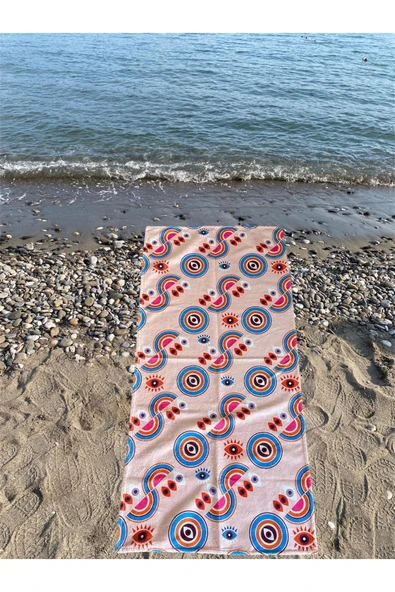 Dotamess Baskılı Plaj Havlusu ürün görseli 1