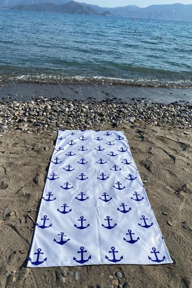 Dotamess Baskılı Plaj Havlusu - Resim 4