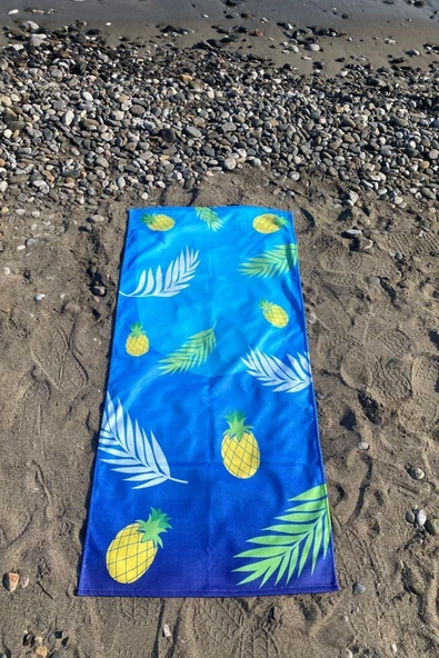 Dotamess Baskılı Plaj Havlusu - Resim 5