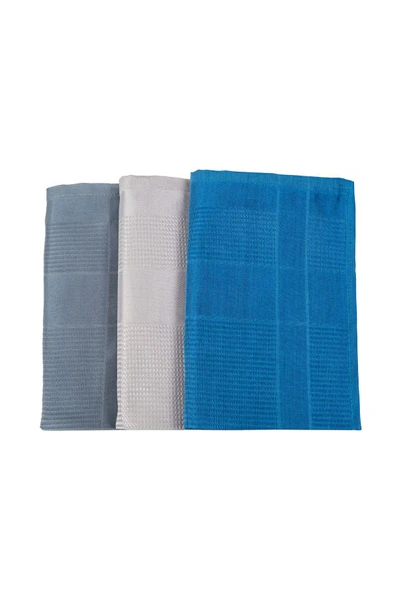 Dotamess 3'lü Mikrofiber Temizlik Bezi 42x70 Cm Polyamid Cam Mutfak Ayna Tv Masa Musluk Fırın Temizleme bezi ürün görseli 1