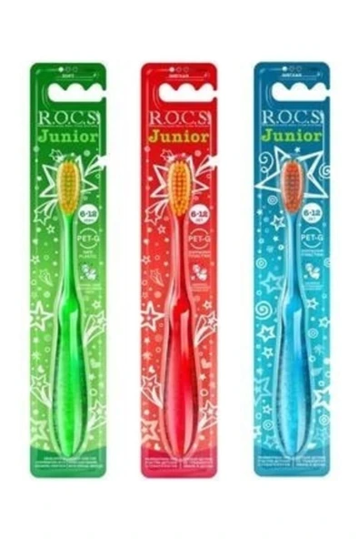 ROCS JUNIOR 6-12 YAŞ SOFT DİŞ FIRÇASI - Resim 2